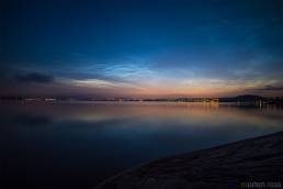 Noctilucent clouds over Oslo