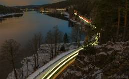 Gjersjøen og Gamle Mossevei